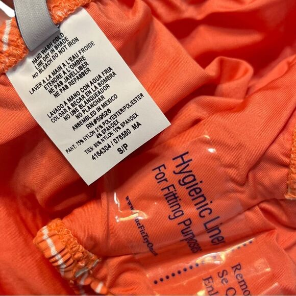 NEW Isabella Rose Tivoli Striped Side Tie Roses Bikini Bottom Small - Picture 6 of 7